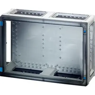 Hensel - ENYSTAR empty box, mounting dimensions 486x306x136mm, transparent door - 1