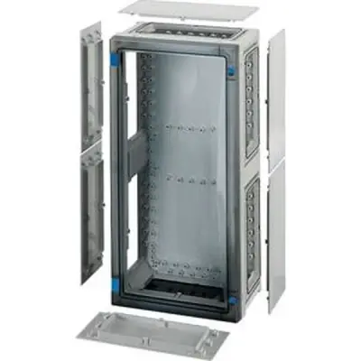 Hensel - ENYSTAR empty box, mounting dimensions 216x486x136mm, transparent door - 1