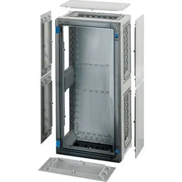 Hensel - ENYSTAR empty box, mounting dimensions 216x486x136mm, transparent door - 1