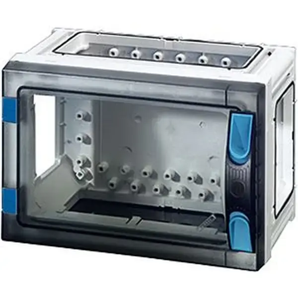 Hensel - ENYSTAR empty box, mounting dimensions 216x126x136mm, transparent door - 1