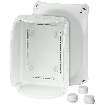 Hensel - Junction box DK 1600 G 210x155x92mm IP66 grey without terminals - 1