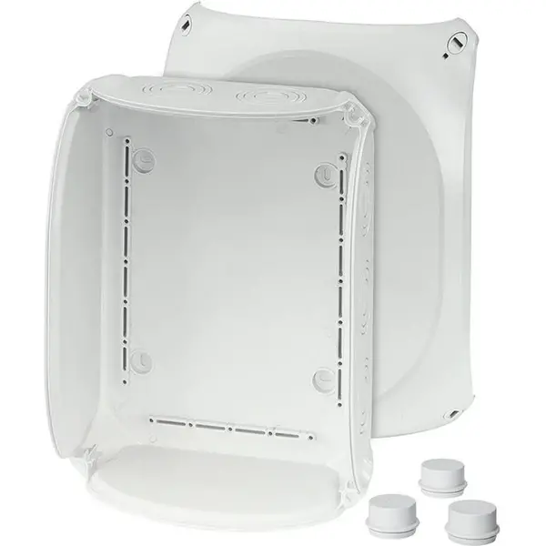 Hensel - Junction box DK 3500 G 295x225x122mm without terminals, grey IP66 - 1