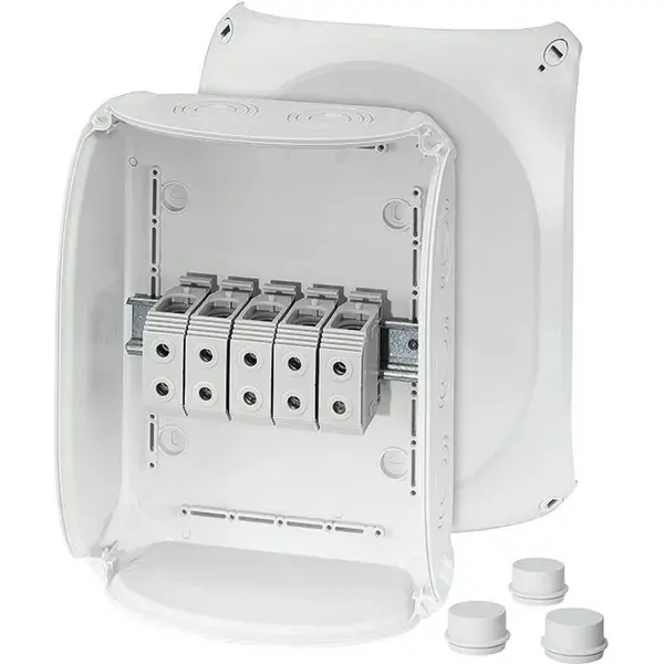 Hensel - Junction box DK 3535 G with 5 pole terminals 35 mm2, grey IP66 - 1