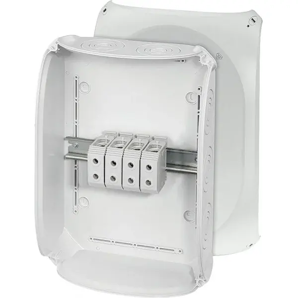 Hensel - Junction box DK 5054 G with 4 pole terminals 50 mm2, grey IP66 - 1