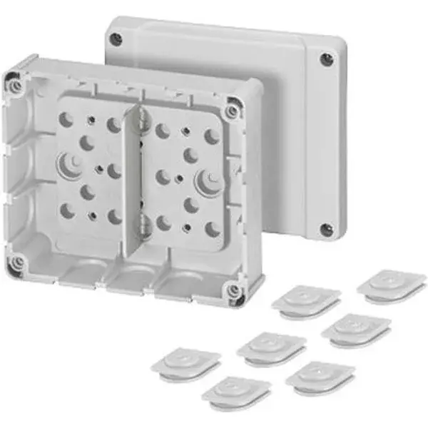 Hensel - Junction box DP 9220 139x119x49mm without terminals, grey IP54 - 1