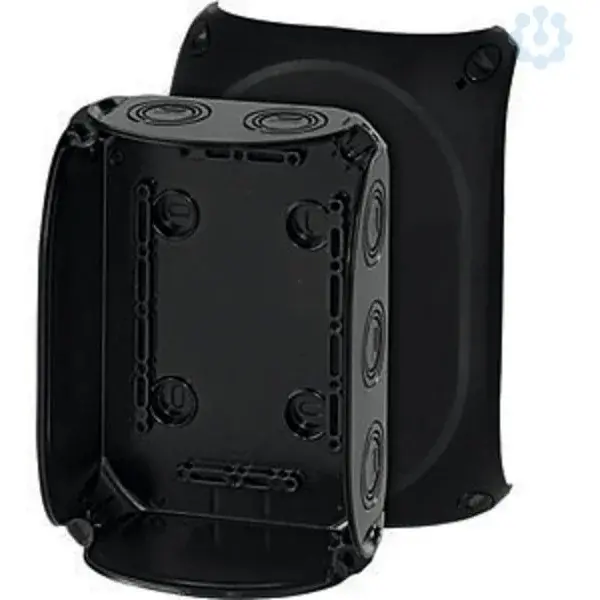 Hensel - Junction box KF 1000 B 180x130x77mm IP66/67 black without terminals - 1