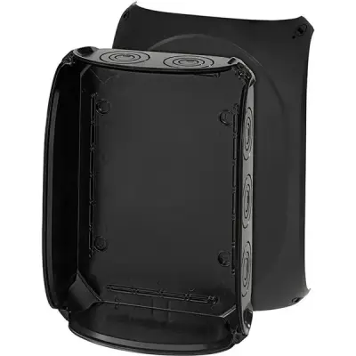 Hensel - Junction box KF 5000 B 355x255x122mm without terminals, black IP66/67 - 1