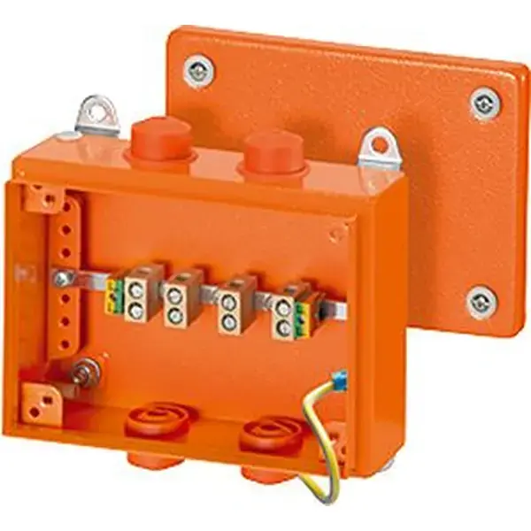 Hensel - junction box tested for intrinsic fire resistance, 1.5-10 sqmm, 5-pole - 1