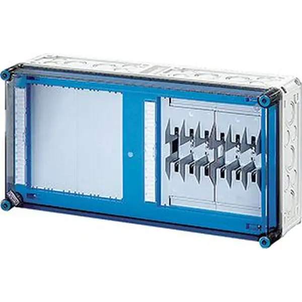 Hensel - Mi HRC fuse box 2xHRC00, 3-pole, busbar 400 A, 5-pole - Hensel