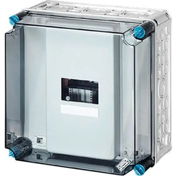 Hensel - Mi with 1x3-pole MCB adapter, , bus-mounted, 400A, 5-pole, - Hensel