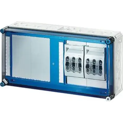 Mi Hrc Fuse Switch Disconnector Box , 2x3xhrc00,bus-mounted, 400a, 5-pole - Hensel