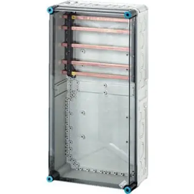 Mi Busbar Box 300x600mm, Busbars 250 A, 5-pole, - Hensel