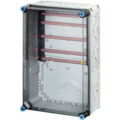 Mi Busbar Box 300x450mm, Busbars 250 A, 5-pole, - Hensel