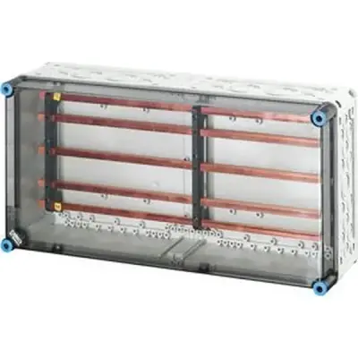 Mi Busbar Box 600x300mm, Busbars 250 A, 5-pole, - Hensel