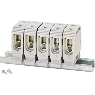 Terminal With 2 Clamping Units Per Pole Up To 35 Mm². For Installation In Cable Junction Boxes Types Dk 35... And Kf 35.... - Hensel