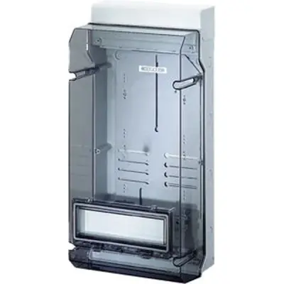 Kv Meter Box With Meter Fastening Plate +flap, 295x583x182 Mm - Hensel