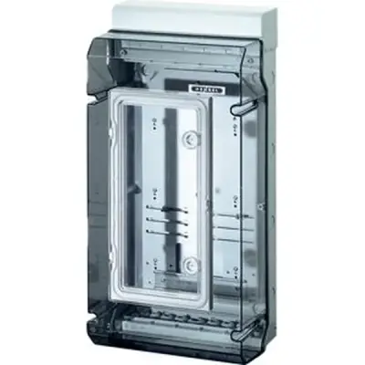 Kv Meter Box With Meter Fastening Plate +meter Flap, 295x583x182 Mm - Hensel