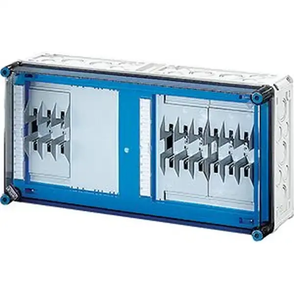 Hensel - Mi HRC fuse box 3xNH 00, 3-pole, busbar 250 A, 5-pole, - 1