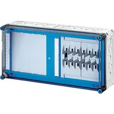 Hensel - Mi HRC fuse box 2xHRC00, 3-pole, busbar 400 A, 5-pole - 1