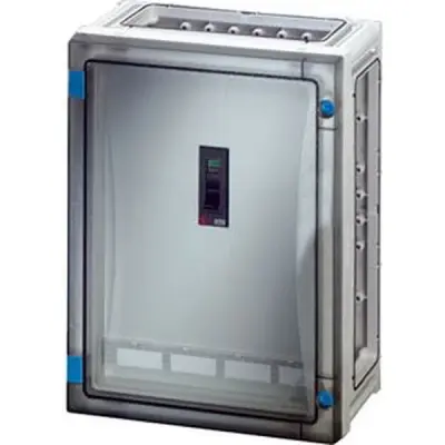 Hensel - ENYSTAR MCCB circuit-breaker box 160 A 3-pole + PE + N - 1