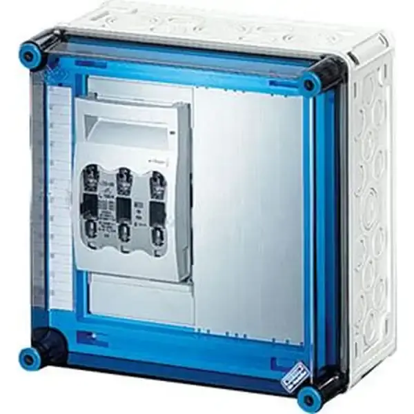 Hensel - Mi HRC fuse switch disconnector box , 1x3xHRC00,bus-mounted, 400A, 5-pole - 1