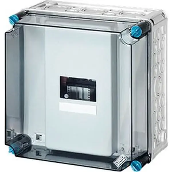 Hensel - Mi with 1x3-pole MCB adapter, bus-mounted, 250A, 5-pole, - 1