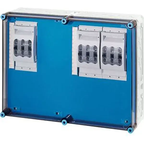 Hensel - Mi HRC fuse switch disconnector box , 3x3xHRC00,bus-mounted, 630A, 5-pole - 1