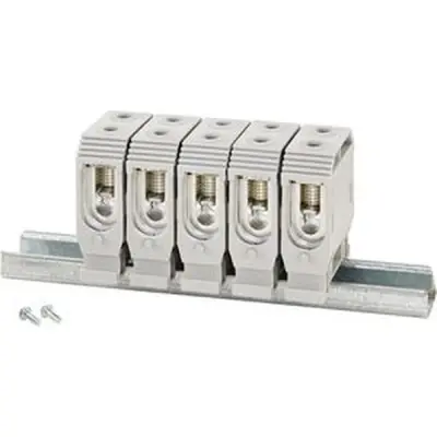 Hensel - Terminal with 2 clamping units per pole up to 50 mm². For installation in cable junction boxes types DK 50... and KF 50.... - 1