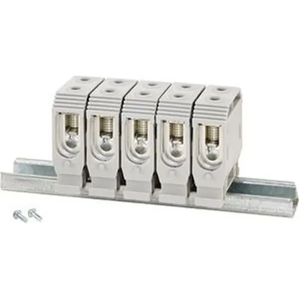 Hensel - Terminal with 2 clamping units per pole up to 50 mm². For installation in cable junction boxes types DK 50... and KF 50.... - 1