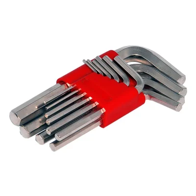 8691150599210 - 10-Piece Allen Wrench Set, Short Size - Izeltas