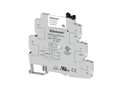 Klemsan 270810 KPR-SCE 24VAC/DC 1C PLC Relay - Klemsan