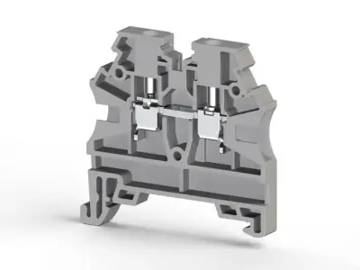 Klemsan 304200RP AVK 16 Grey Screw Terminal Block - Klemsan