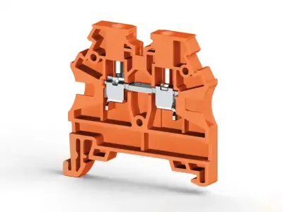 Klemsan 304207RP AVK 16 Orange Screw Terminal Block - Klemsan