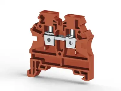 Klemsan 304214RP AVK 35 Red Screw Terminal Block - Klemsan