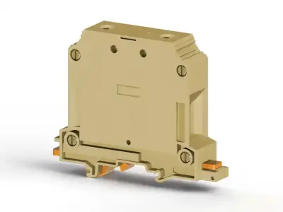 Klemsan 304339 AVK Beige Screw Terminal Block - Klemsan