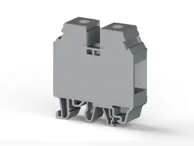 Klemsan 304580 AVK Grey Screw Terminal Block - Klemsan