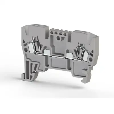 Klemsan 306229 Beige Spring Clamp Terminal Block - Klemsan