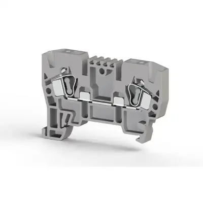 Klemsan 306239 Beige Spring Clamp Terminal Block - Klemsan
