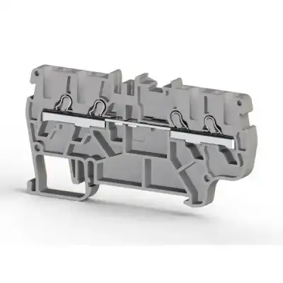 Klemsan 307385 PYK Black Spring Clamp Terminal Block - Klemsan