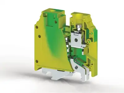 Klemsan 334200 AVK Ground Grounding Terminal Block - Klemsan