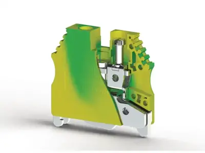 Klemsan 334460 AVK Ground Grounding Terminal Block - Klemsan