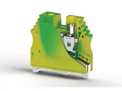 Klemsan 334470 AVK Ground Grounding Terminal Block - Klemsan