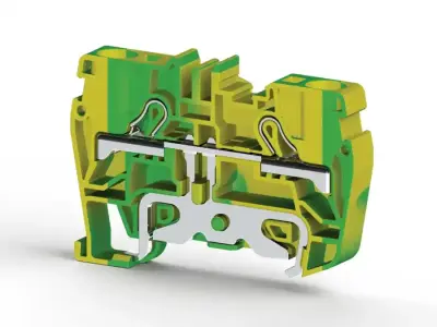 Klemsan 336520 YBK Ground Grounding Terminal Block - Klemsan