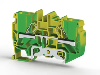 Klemsan 336530 YBK Ground Grounding Terminal Block - Klemsan