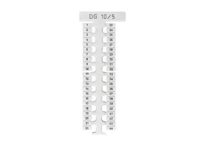 Klemsan 505310 DY5 Printed Terminal Marker - Klemsan