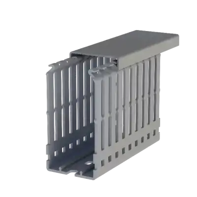 Klemsan 5554080 40x80 mm PVC Slotted Wire Duct - Klemsan