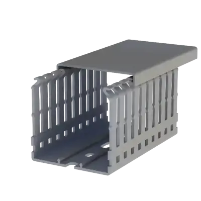 Klemsan 5556060 60x60 mm PVC Slotted Wire Duct - Klemsan