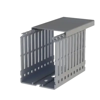 Klemsan 5556080 60x80 mm PVC Slotted Wire Duct - Klemsan