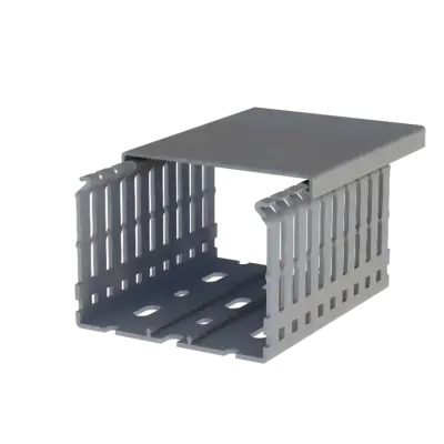 Klemsan 5558060 80x60 mm PVC Slotted Wire Duct - Klemsan