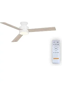 LEDVANCE 4099854536571 Ceiling Blade D132 White Remote Fan - LEDVANCE